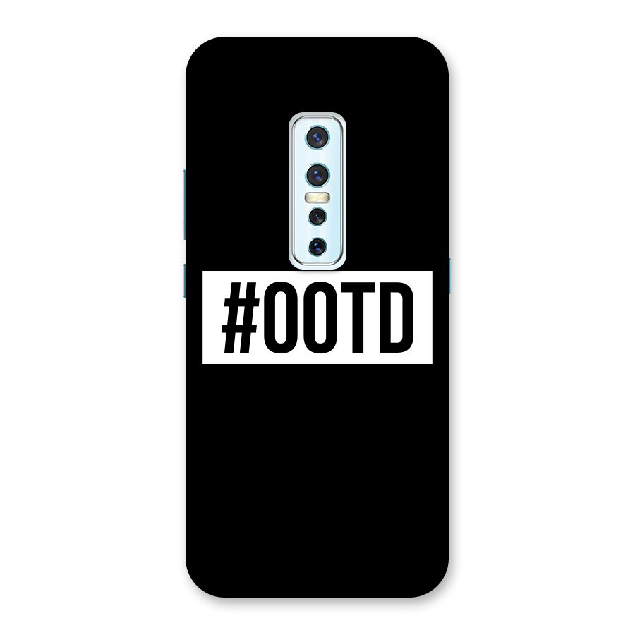 OOTD Back Case for Vivo V17 Pro