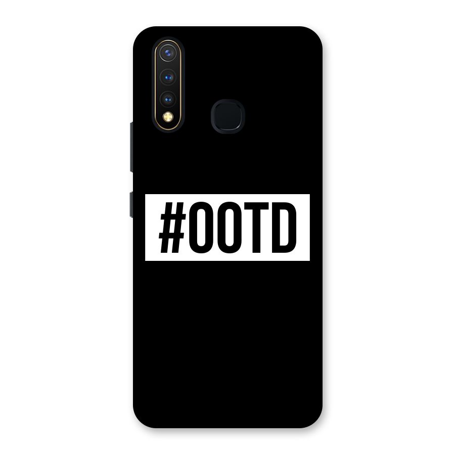 OOTD Back Case for Vivo Y19
