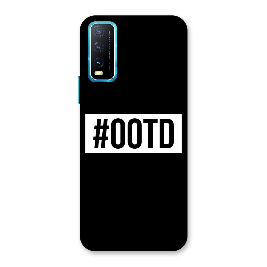 OOTD Back Case for Vivo Y20