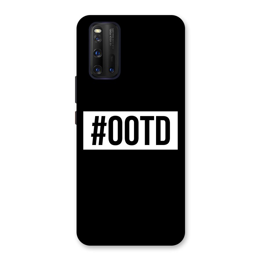 OOTD Back Case for Vivo iQOO 3