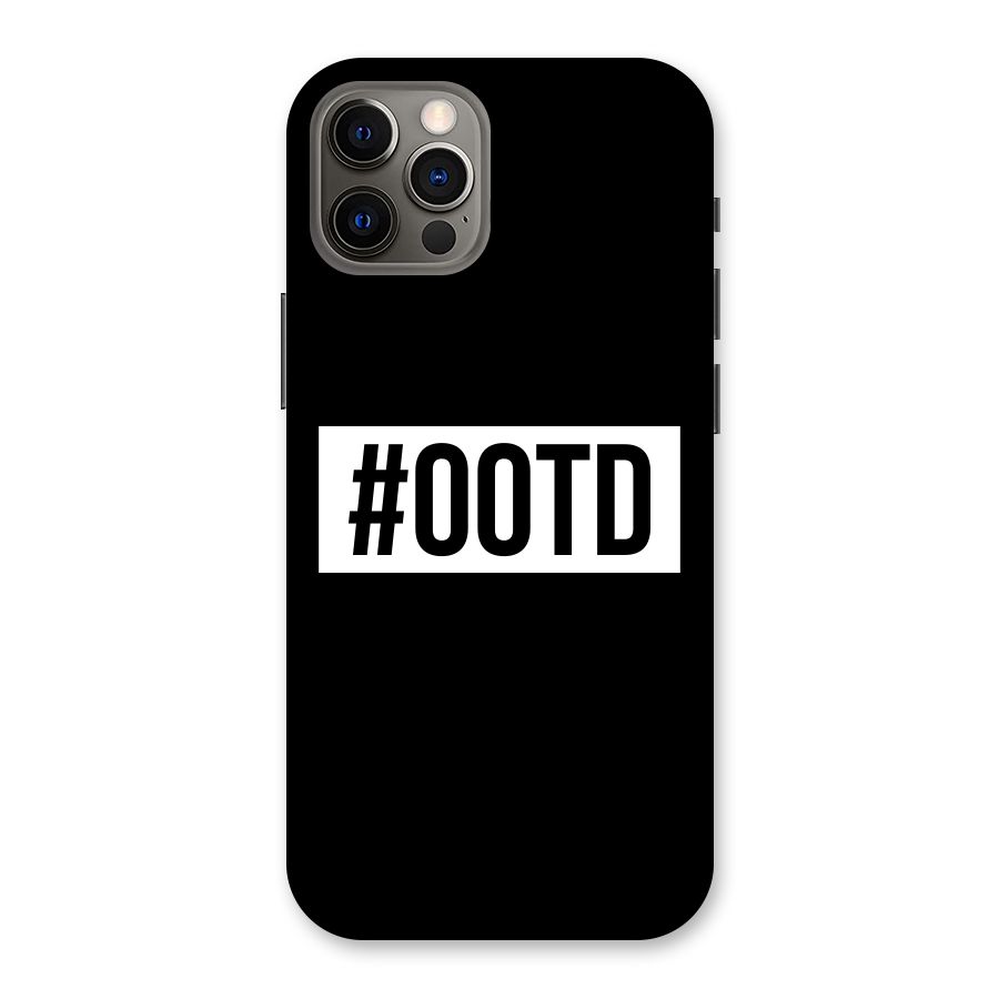 OOTD Back Case for iPhone 12 Pro