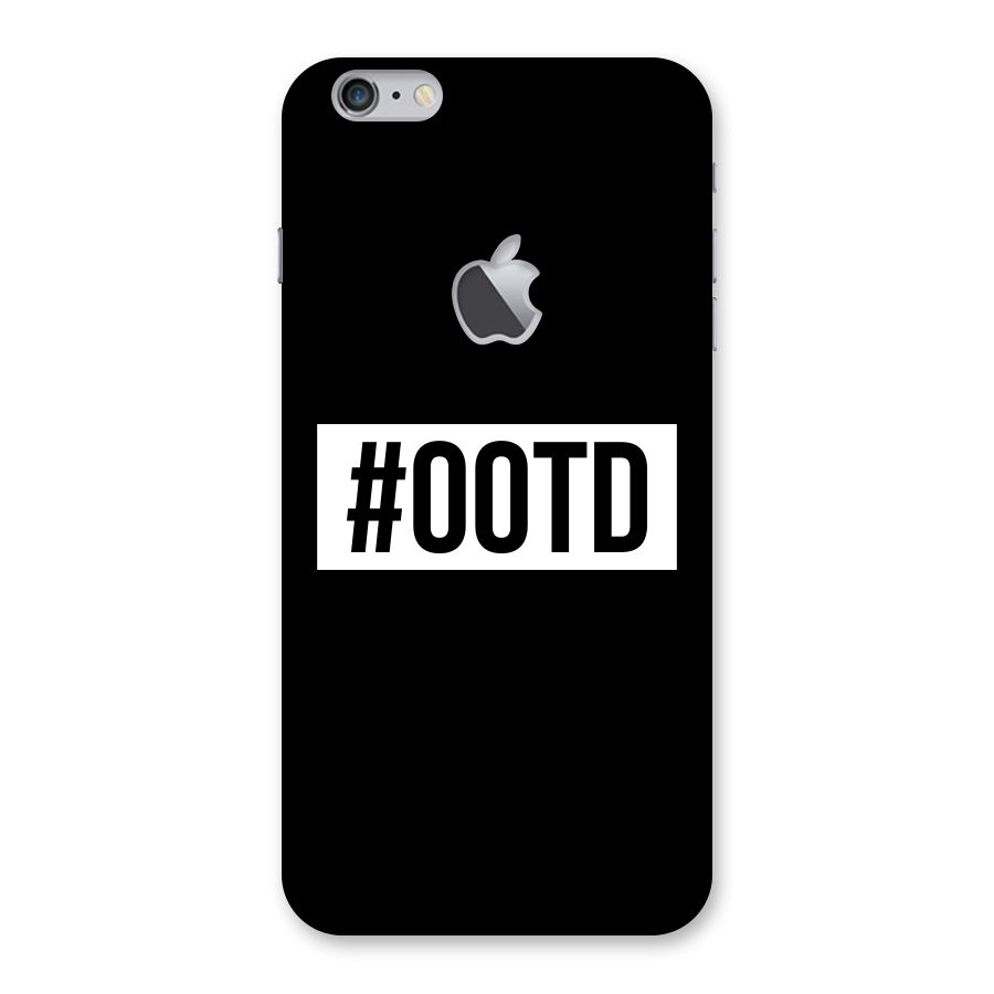 OOTD Back Case for iPhone 6 Plus 6S Plus Logo Cut