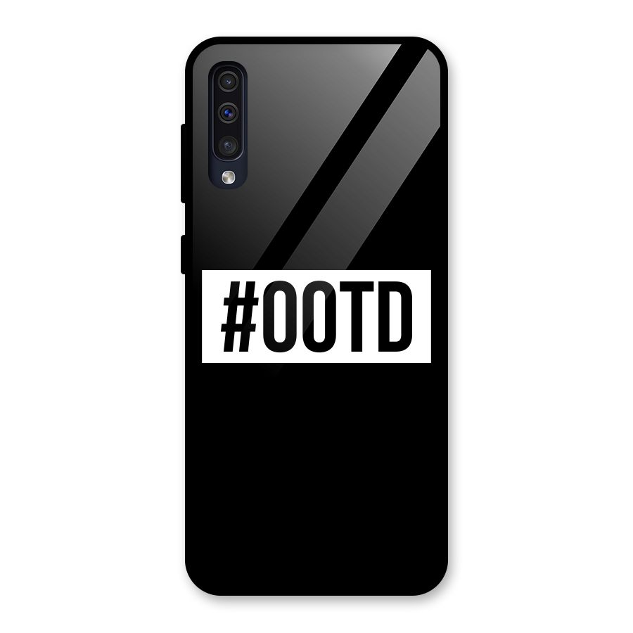 OOTD Glass Back Case for Galaxy A50
