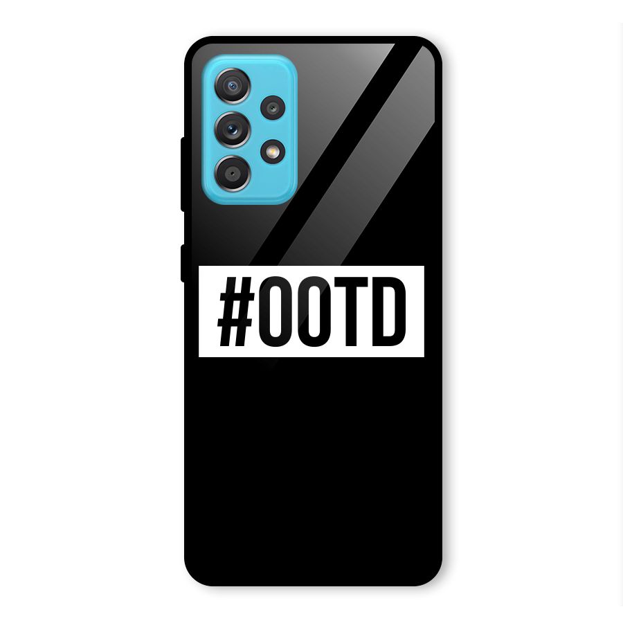 OOTD Glass Back Case for Galaxy A52s 5G