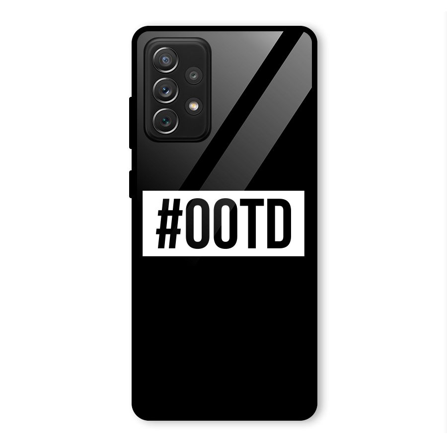 OOTD Glass Back Case for Galaxy A72