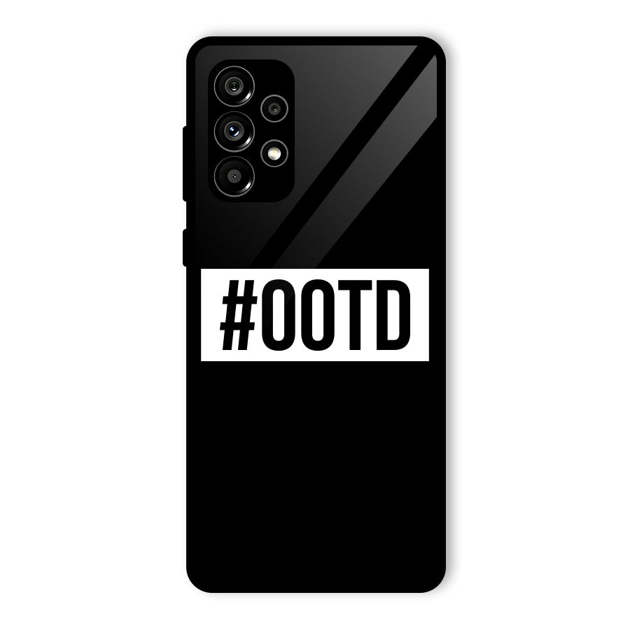 OOTD Glass Back Case for Galaxy A73 5G