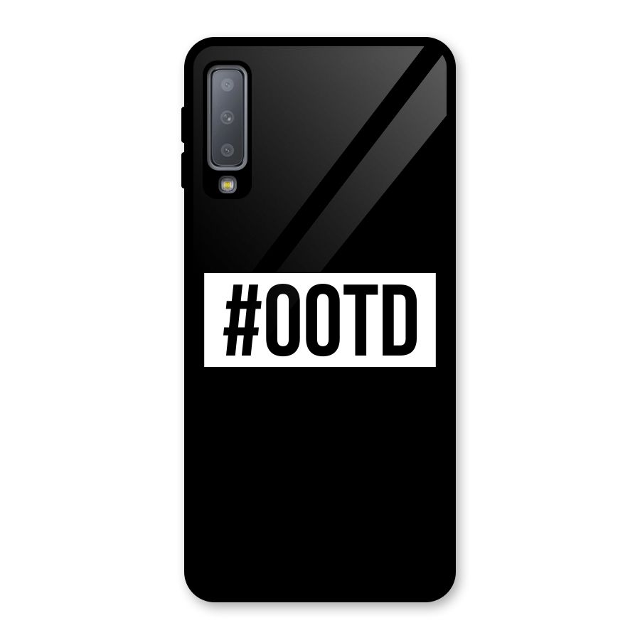 OOTD Glass Back Case for Galaxy A7 (2018)