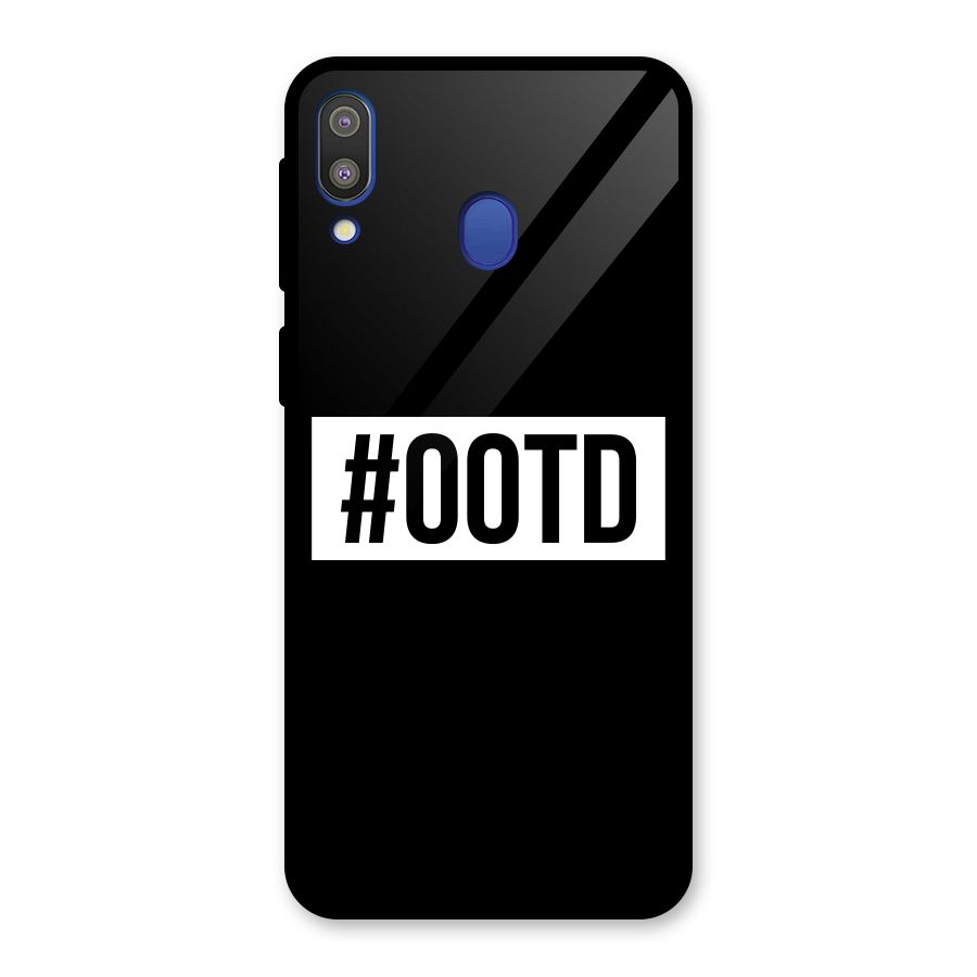 OOTD Glass Back Case for Galaxy M20