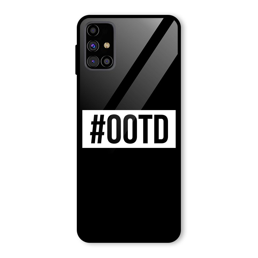 OOTD Glass Back Case for Galaxy M31s
