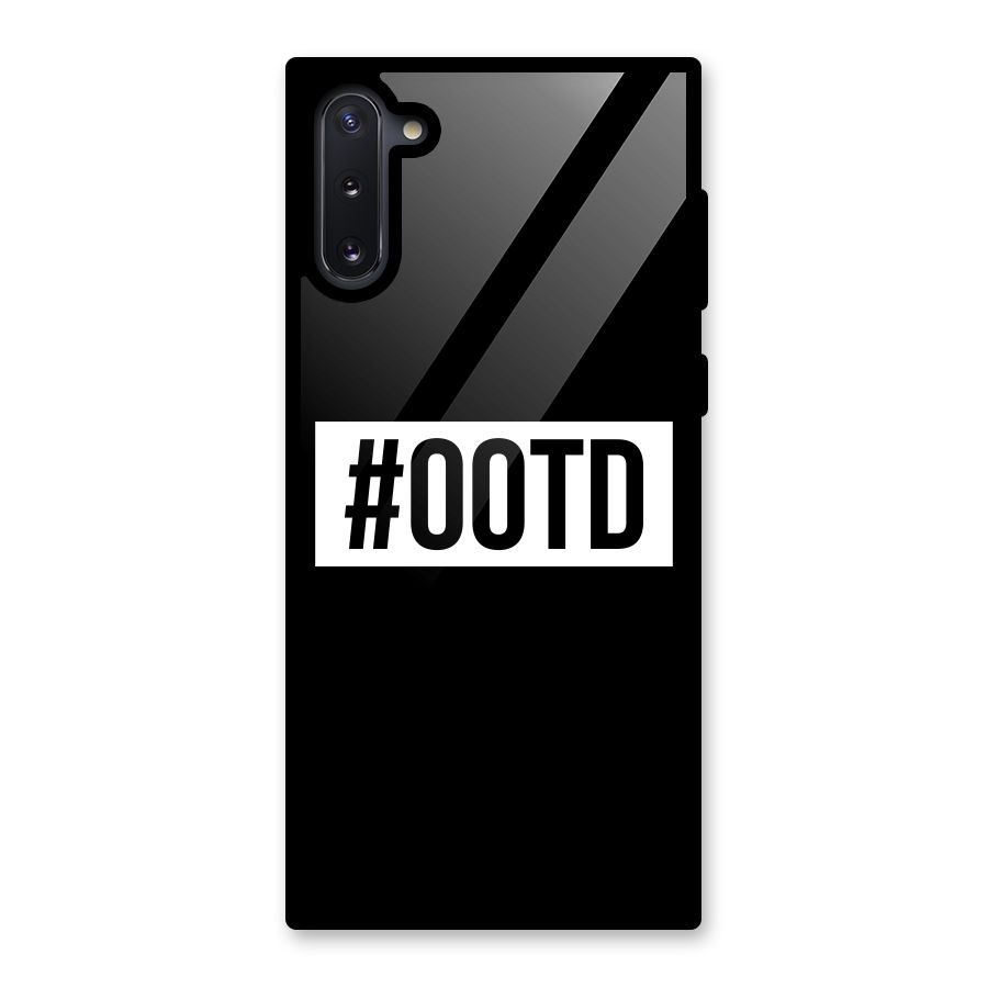 OOTD Glass Back Case for Galaxy Note 10