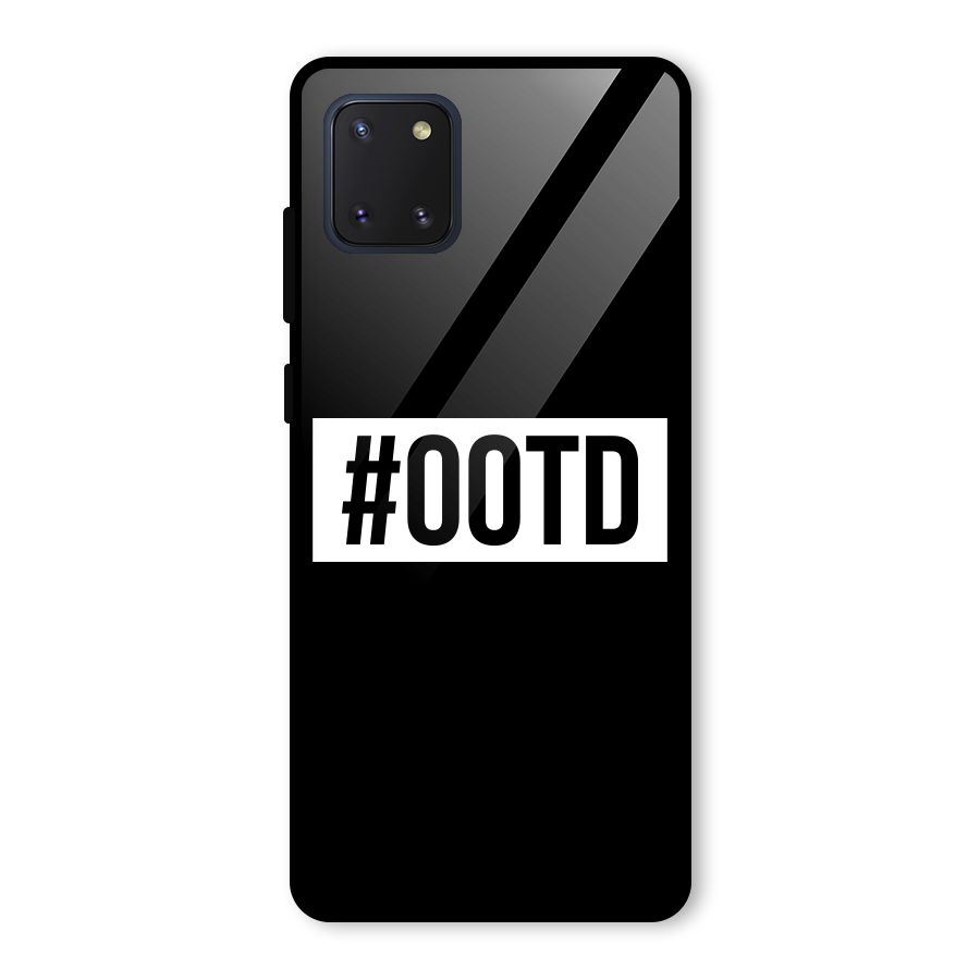 OOTD Glass Back Case for Galaxy Note 10 Lite