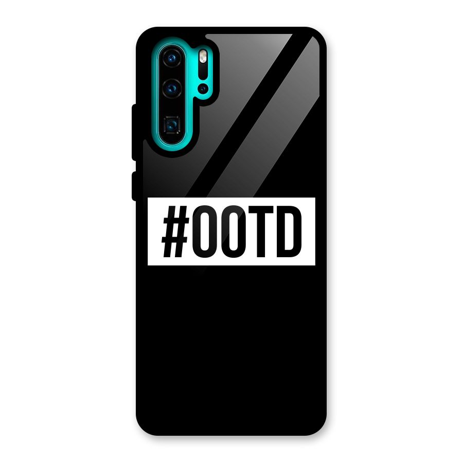OOTD Glass Back Case for Huawei P30 Pro