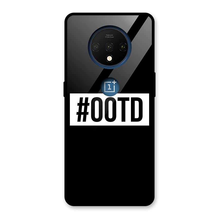 OOTD Glass Back Case for OnePlus 7T
