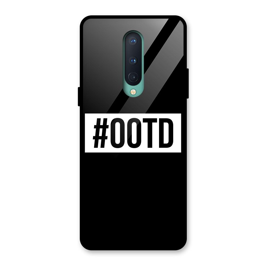 OOTD Glass Back Case for OnePlus 8