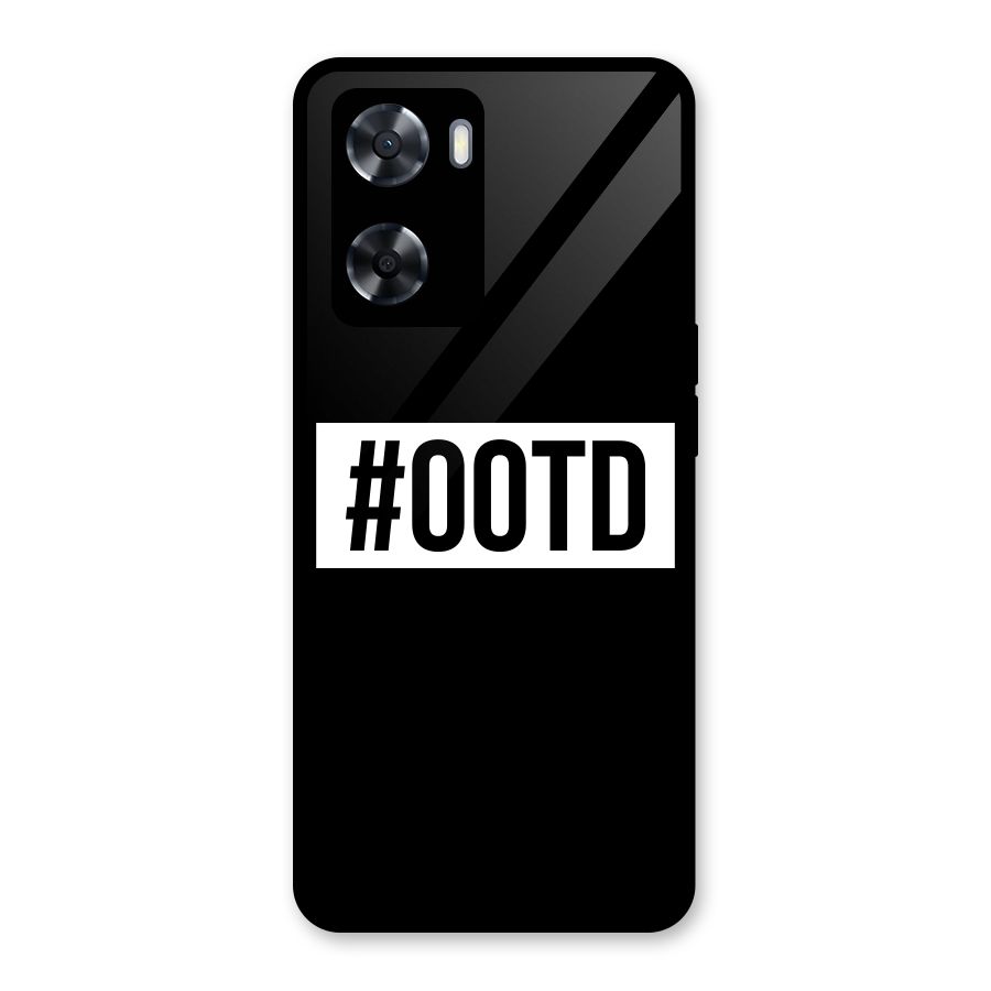 OOTD Glass Back Case for Oppo A57 2022