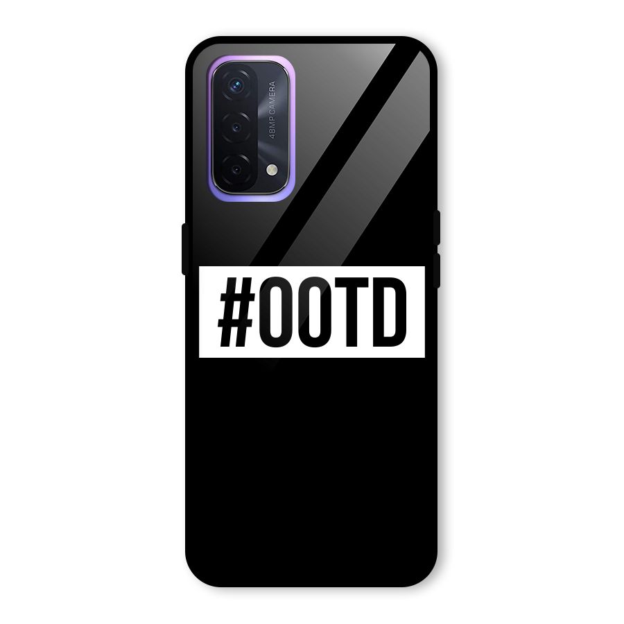 OOTD Glass Back Case for Oppo A74 5G