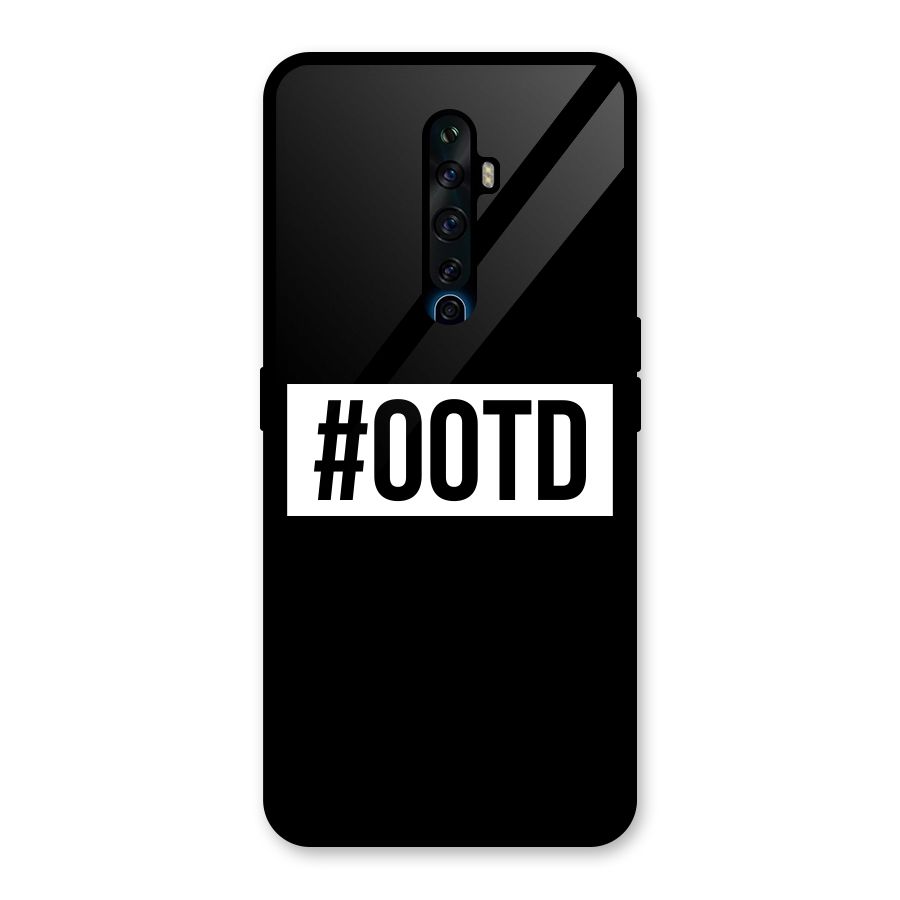 OOTD Glass Back Case for Oppo Reno2 F