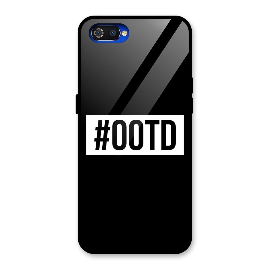 OOTD Glass Back Case for Realme C2