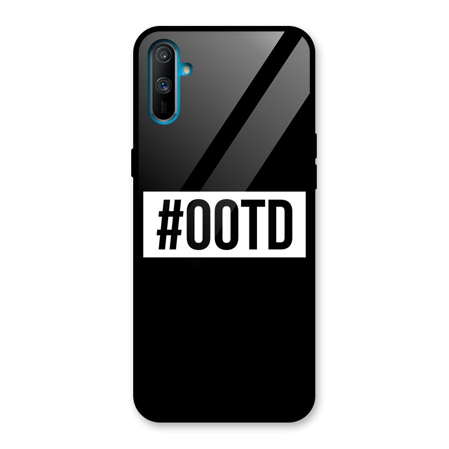 OOTD Glass Back Case for Realme C3