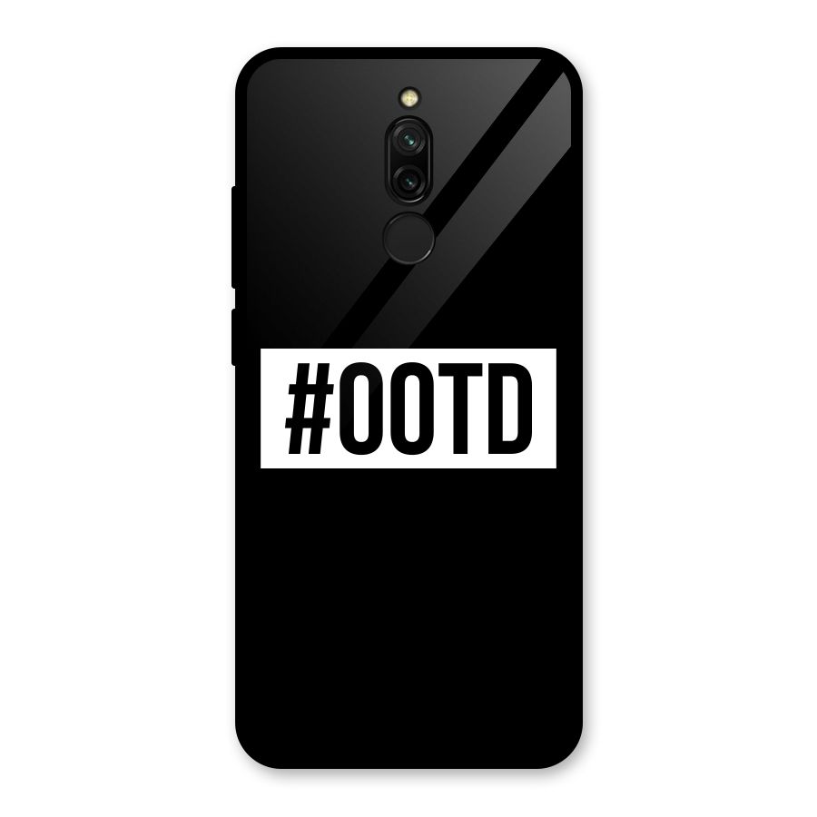 OOTD Glass Back Case for Redmi 8