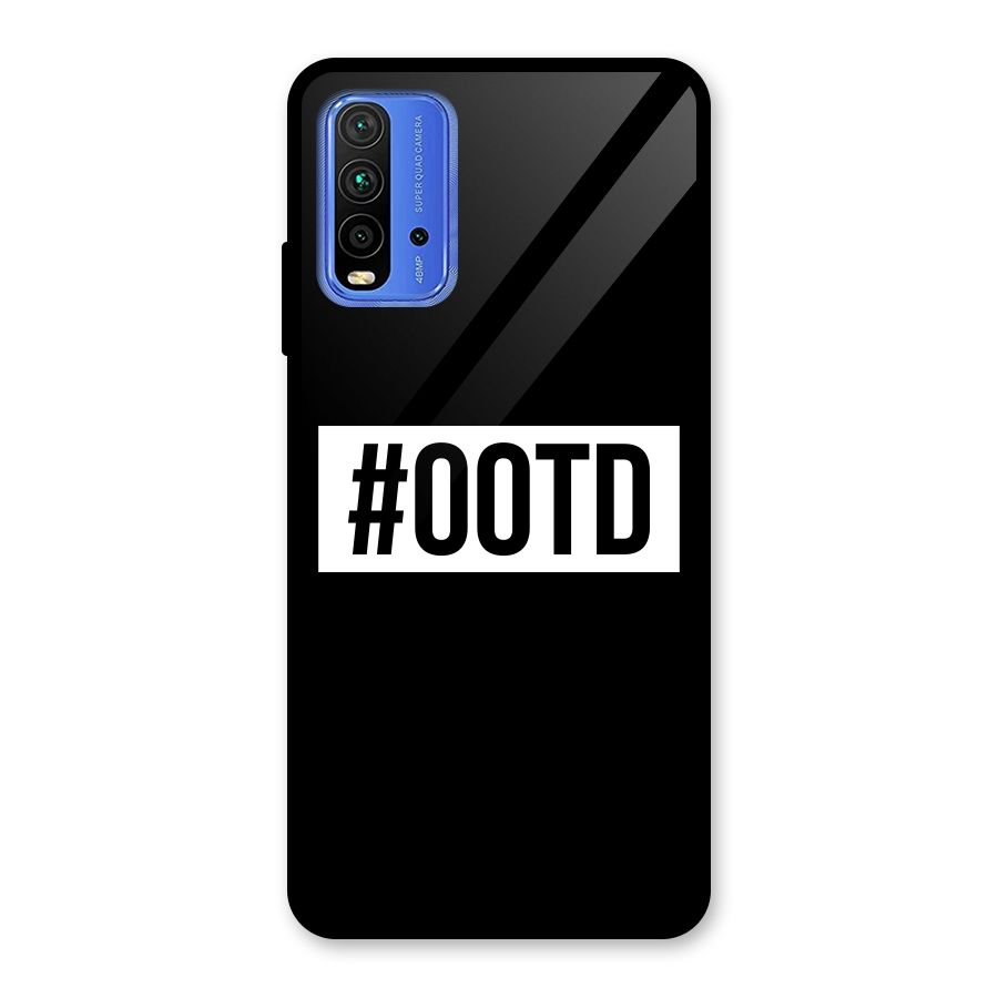 OOTD Glass Back Case for Redmi 9 Power