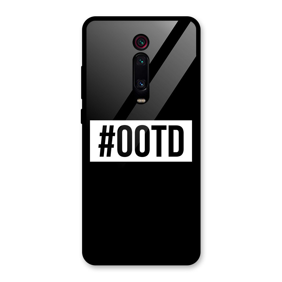 OOTD Glass Back Case for Redmi K20 Pro