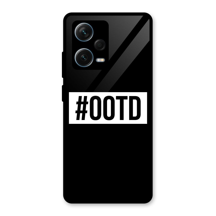 OOTD Glass Back Case for Redmi Note 12 Pro Plus 5G