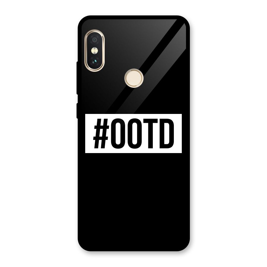 OOTD Glass Back Case for Redmi Note 5 Pro
