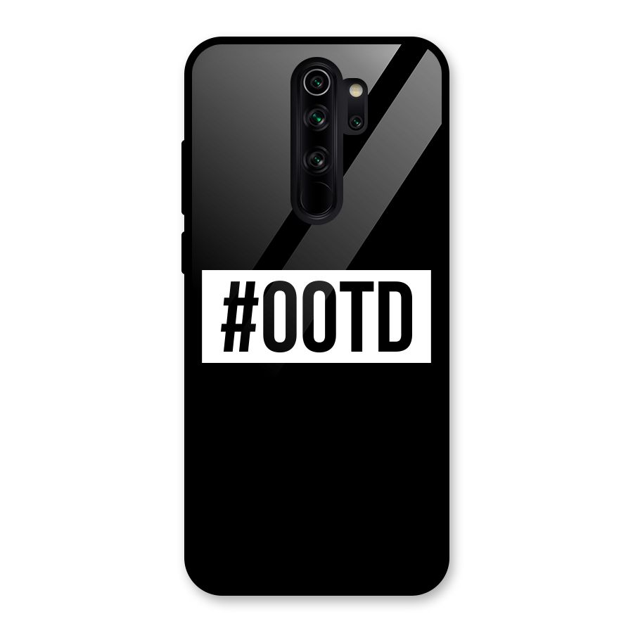 OOTD Glass Back Case for Redmi Note 8 Pro