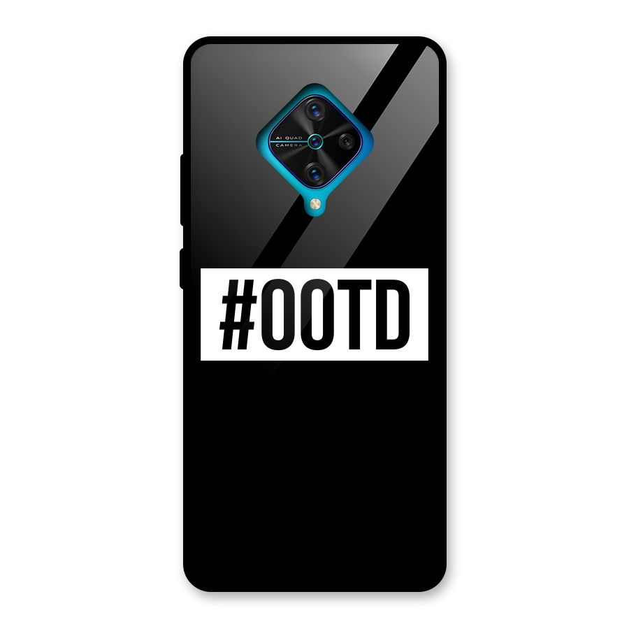 OOTD Glass Back Case for Vivo S1 Pro