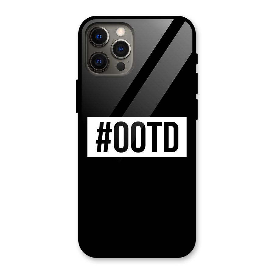 OOTD Glass Back Case for iPhone 12 Pro Max