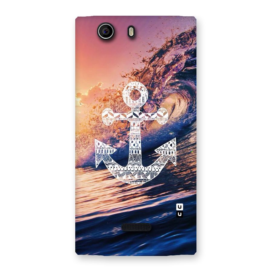 Ocean Anchor Wave Back Case for Canvas Nitro 2 E311