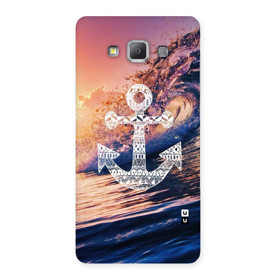 Ocean Anchor Wave Back Case for Galaxy A7