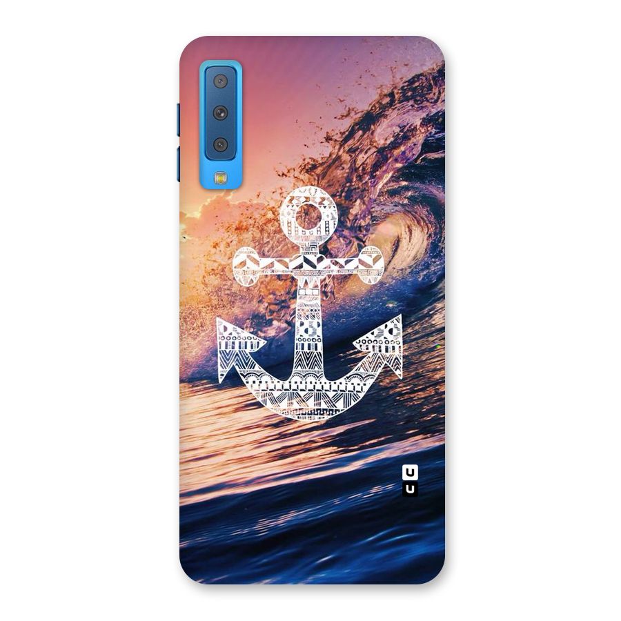 Ocean Anchor Wave Back Case for Galaxy A7 (2018)
