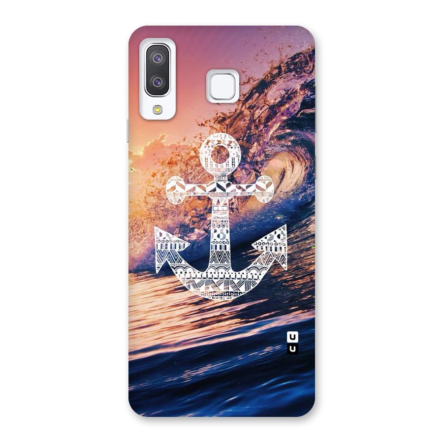 Ocean Anchor Wave Back Case for Galaxy A8 Star