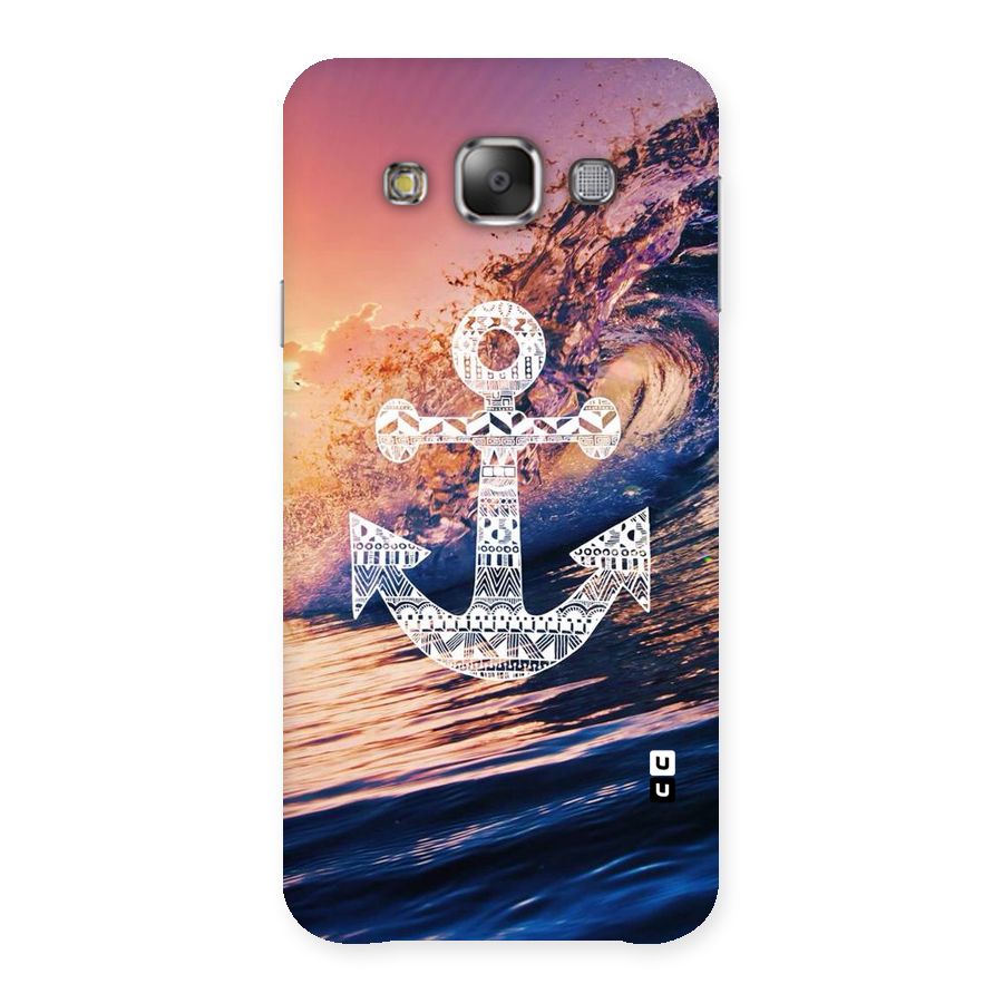 Ocean Anchor Wave Back Case for Galaxy E7