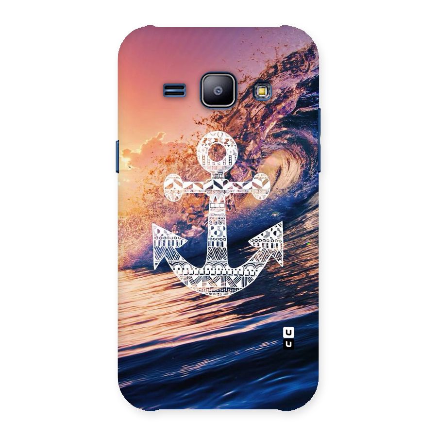 Ocean Anchor Wave Back Case for Galaxy J1