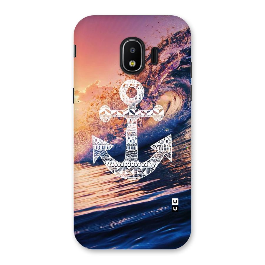 Ocean Anchor Wave Back Case for Galaxy J2 Pro 2018
