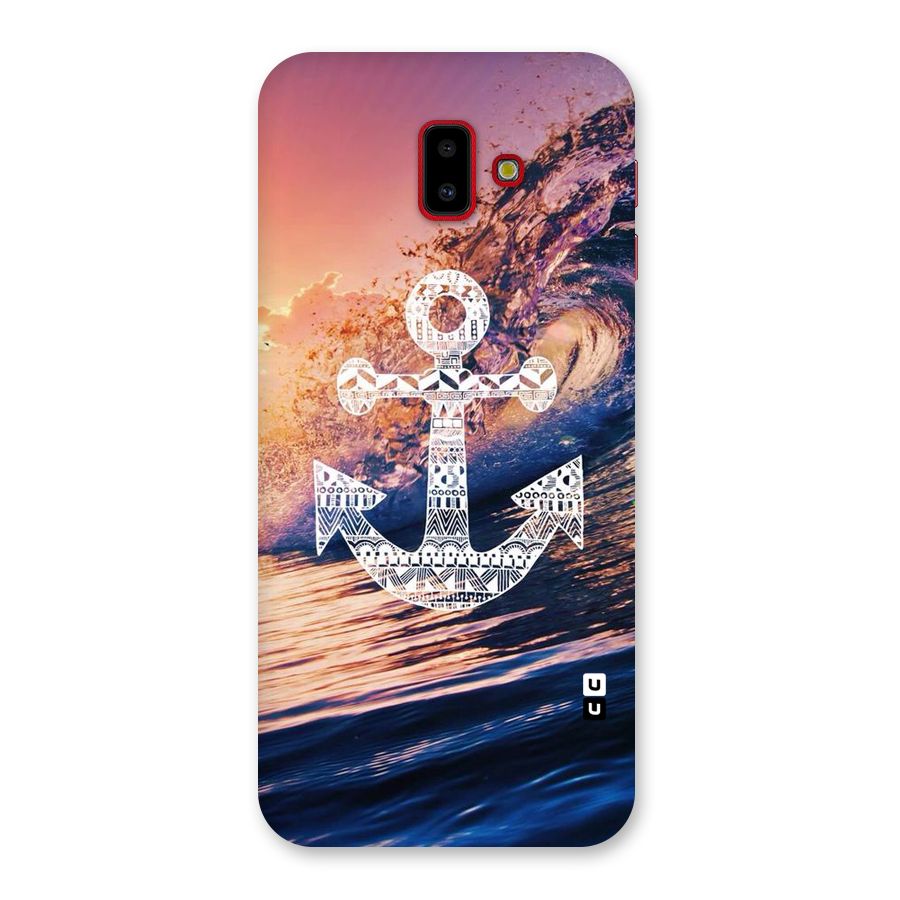 Ocean Anchor Wave Back Case for Galaxy J6 Plus