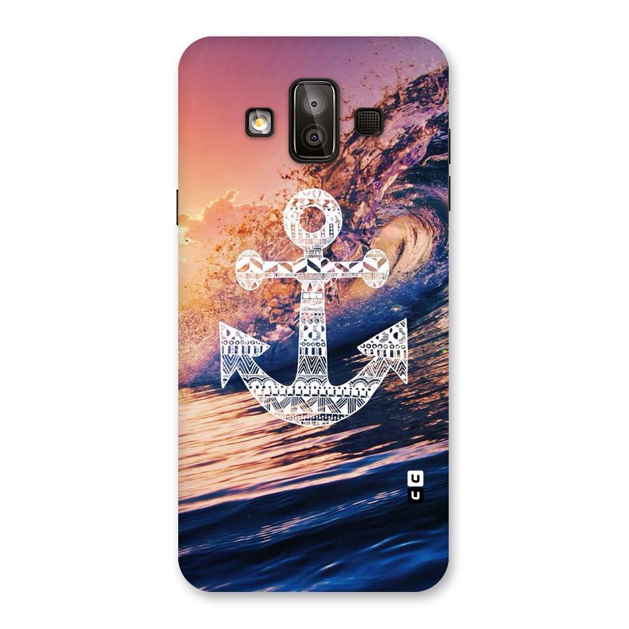 Ocean Anchor Wave Back Case for Galaxy J7 Duo