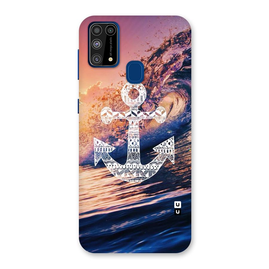Ocean Anchor Wave Back Case for Galaxy M31