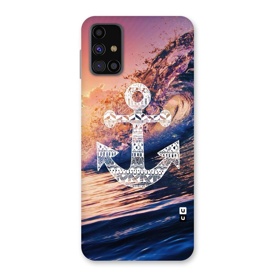 Ocean Anchor Wave Back Case for Galaxy M31s