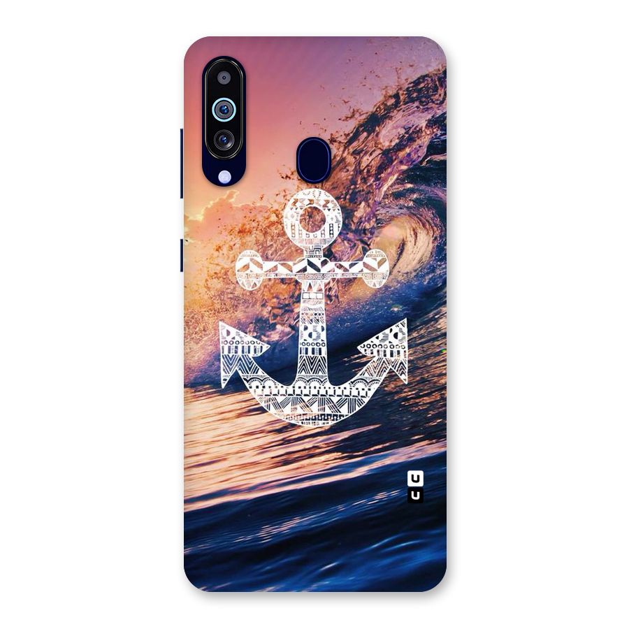Ocean Anchor Wave Back Case for Galaxy M40