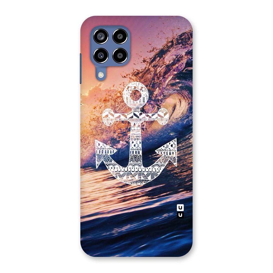 Ocean Anchor Wave Back Case for Galaxy M53 5G