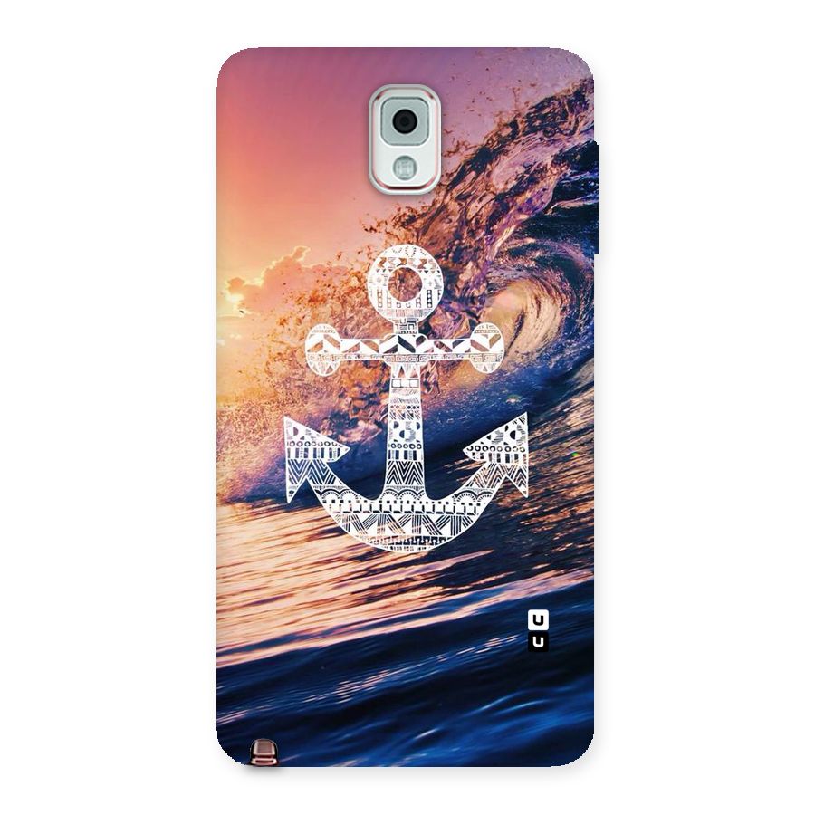Ocean Anchor Wave Back Case for Galaxy Note 3