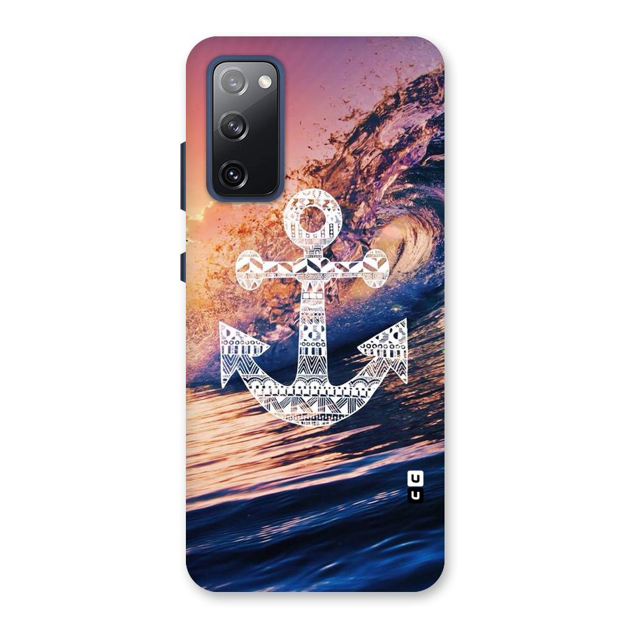 Ocean Anchor Wave Back Case for Galaxy S20 FE