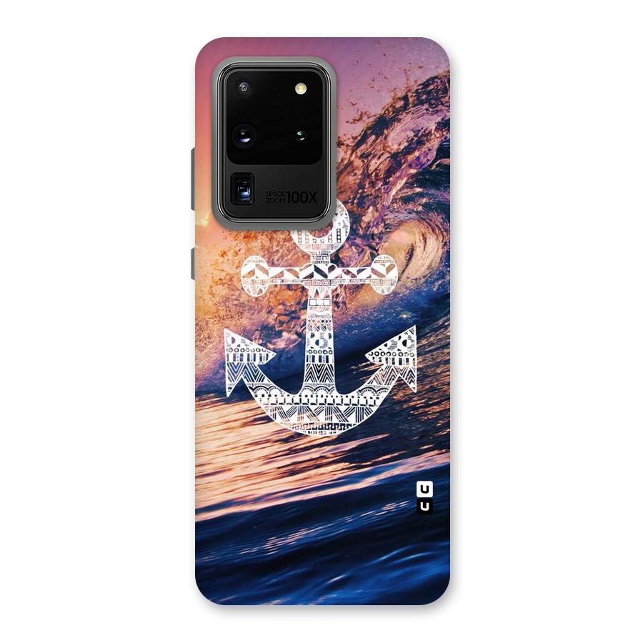 Ocean Anchor Wave Back Case for Galaxy S20 Ultra
