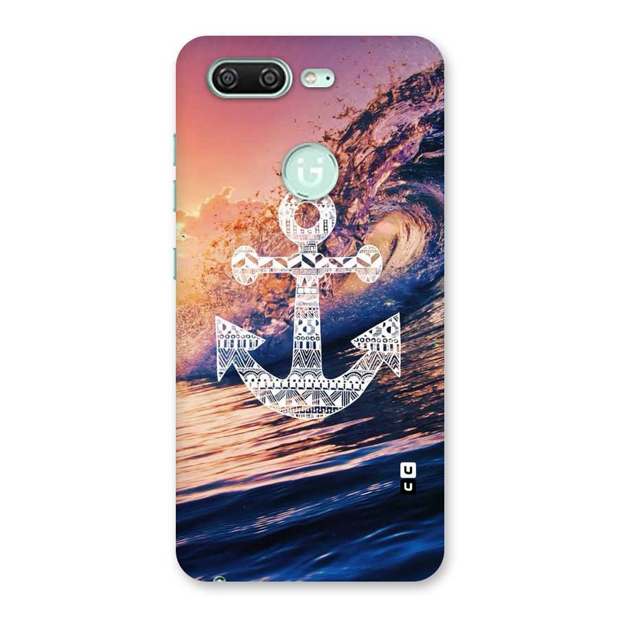 Ocean Anchor Wave Back Case for Gionee S10