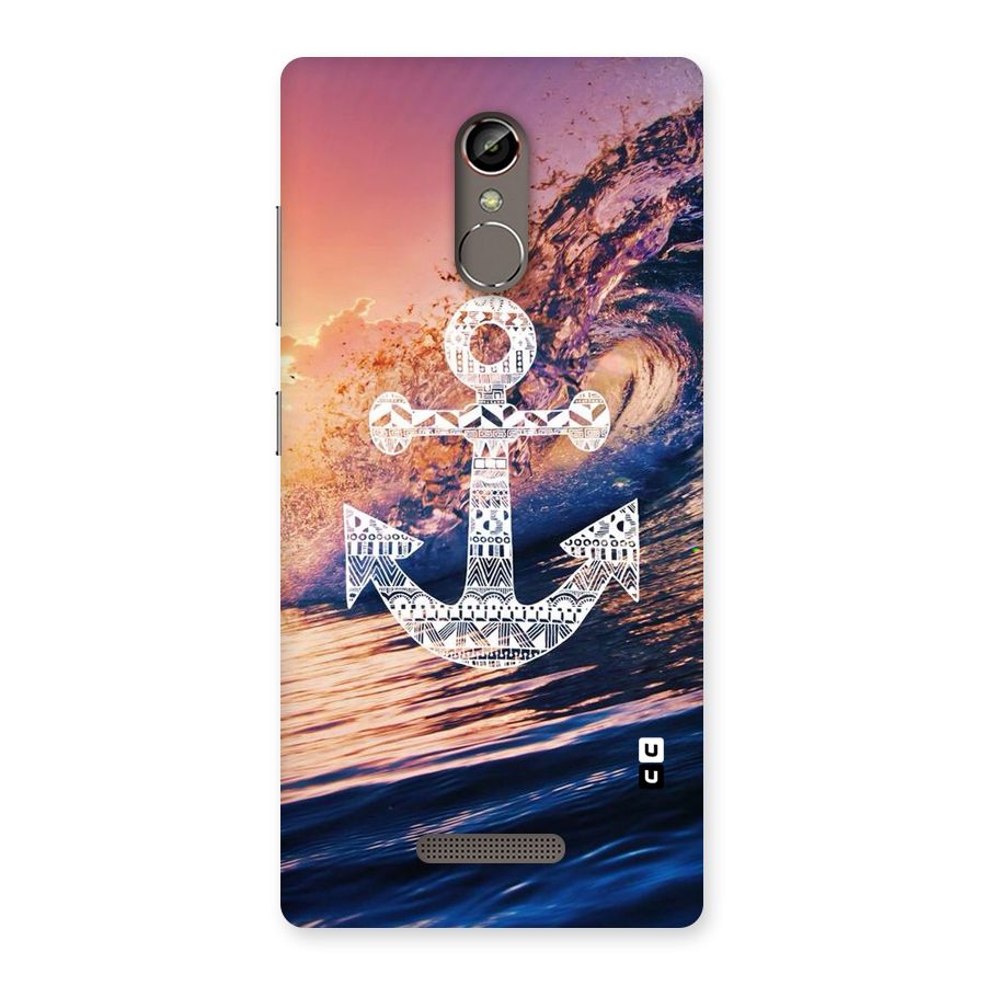Ocean Anchor Wave Back Case for Gionee S6s
