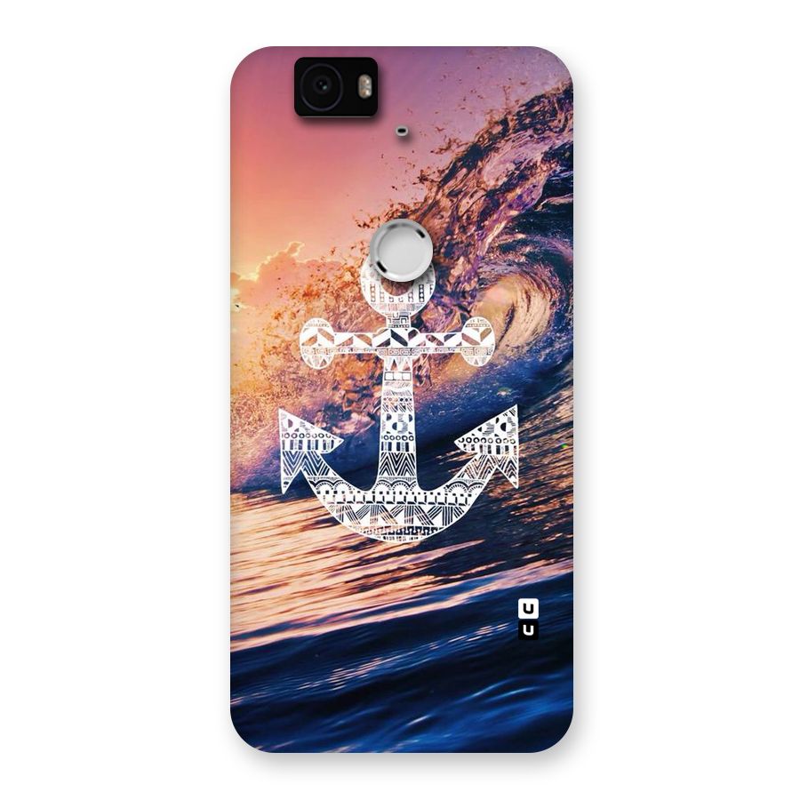 Ocean Anchor Wave Back Case for Google Nexus-6P